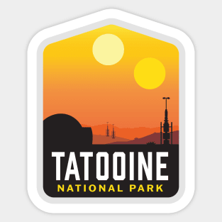 Tatooine National Park Sticker